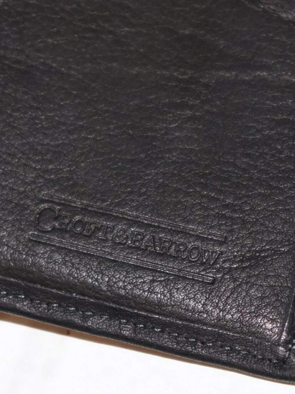✨ Croft & Barrow Black Wallet · 3.5